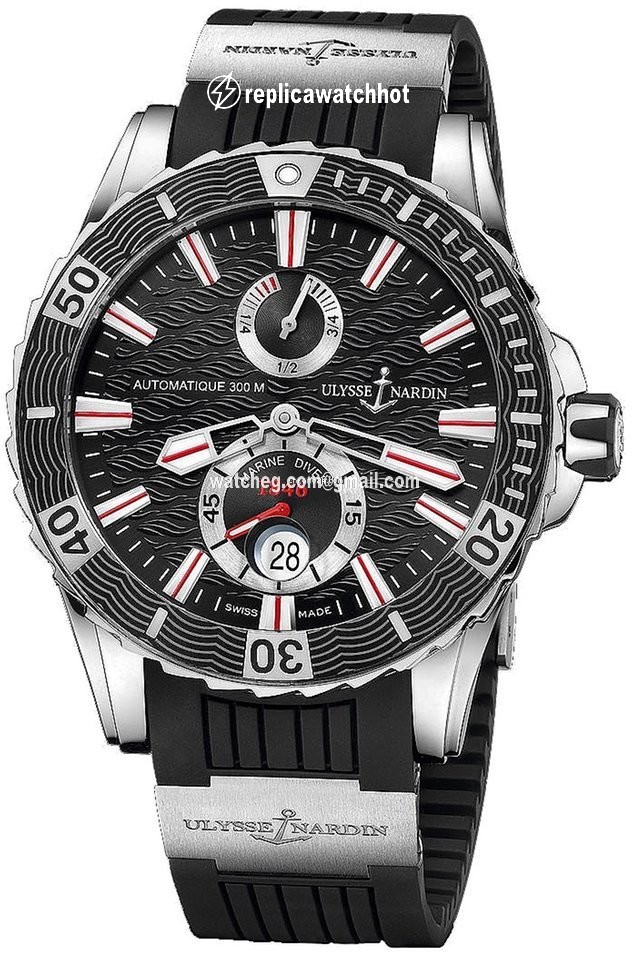 Ulysse Nardin Diver Chronometer Mens watch Unisex Automatic Steel 263-10-3 92