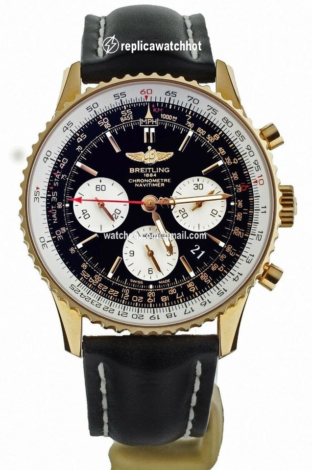 Breitling Navitimer Mens watch Unisex Automatic Rose gold RB0120