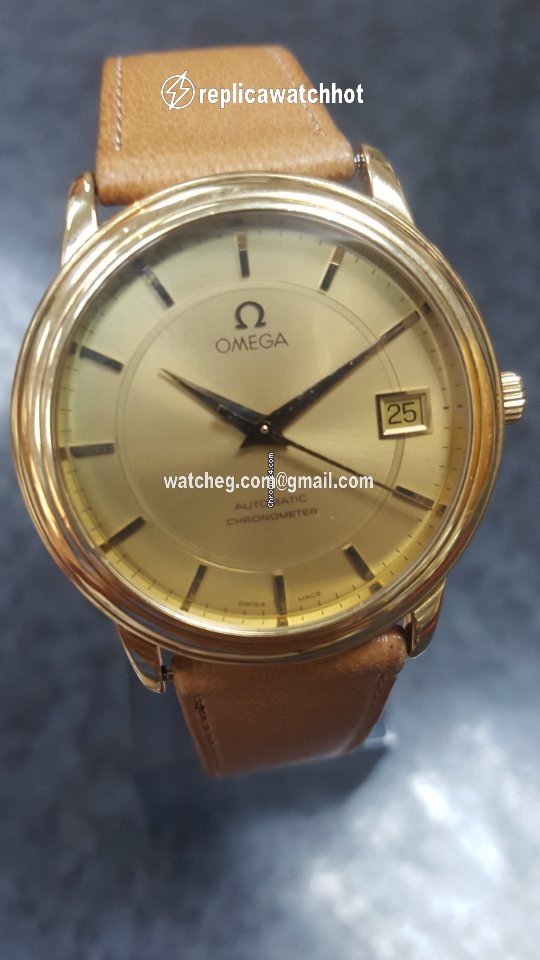 Omega De Ville Prestige Mens watch Unisex Automatic Yellow gold 4600.31.02