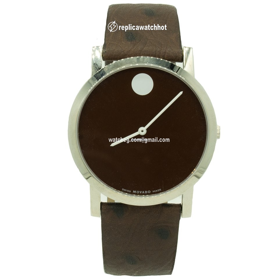 Movado Museum Mens watch Unisex Quartz Steel 0606221