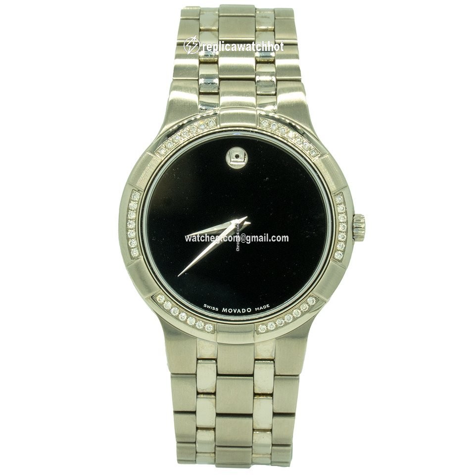 Movado Mens watch Unisex Quartz Steel 0605984