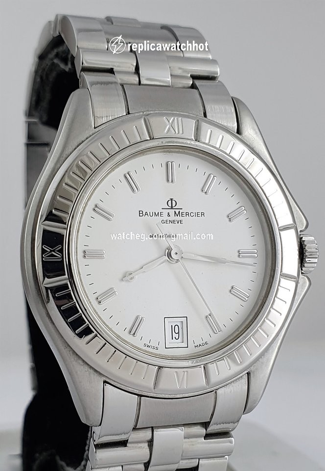 Baume & Mercier Mens watch Unisex Quartz Steel MV045042