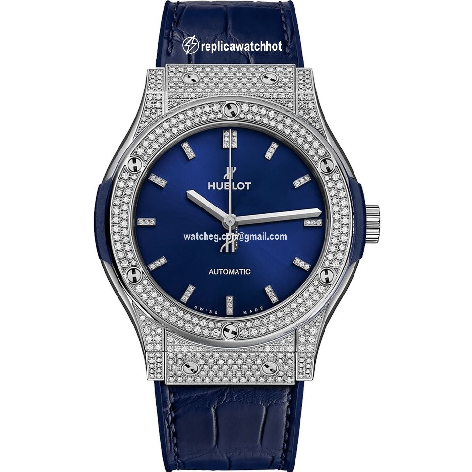 Hublot Classic Fusion 45, 42, 38, 33 mm Mens watch Unisex Automatic Titanium 542.NX.8970.LR.1704.BBE19