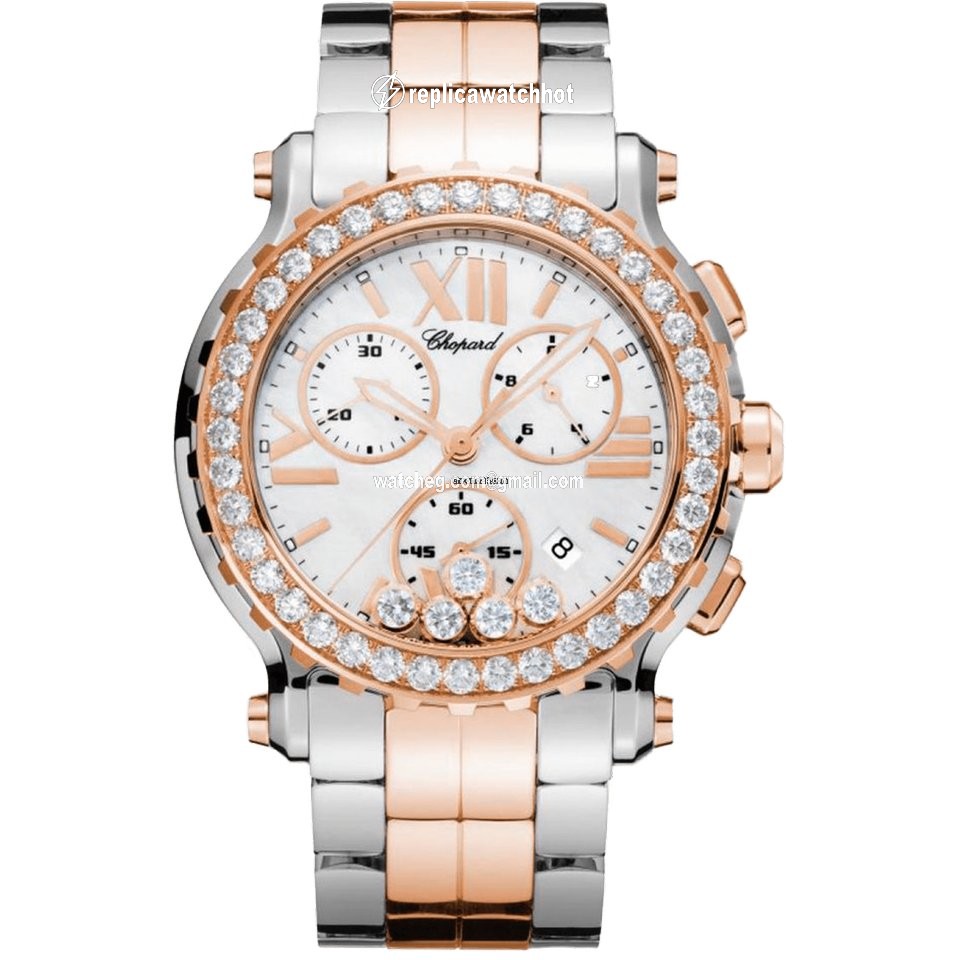 Chopard Happy Sport Mens watch Unisex Quartz Gold Steel 288506-6002