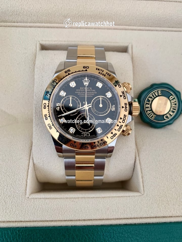 Rolex Daytona Mens watch Unisex Gold Steel Automatic 116503-0003