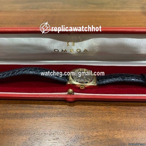 Omega Seamaster Womens watch Automatic Gold Steel 166.130