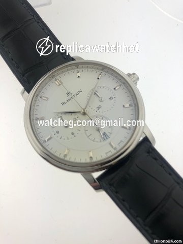 Blancpain Villeret Mens watch Unisex Manual winding Steel 6185-1127-55B