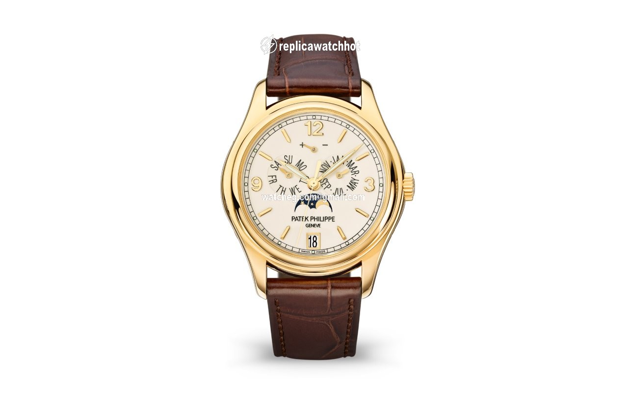 Patek Philippe Annual Calendar Mens watch Unisex Automatic White gold 5146