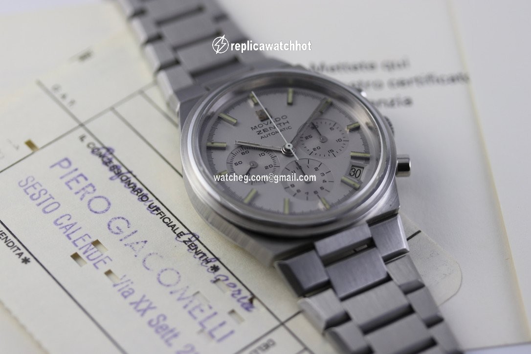 Zenith El Primero Mens watch Unisex Automatic Steel 01.0180.434