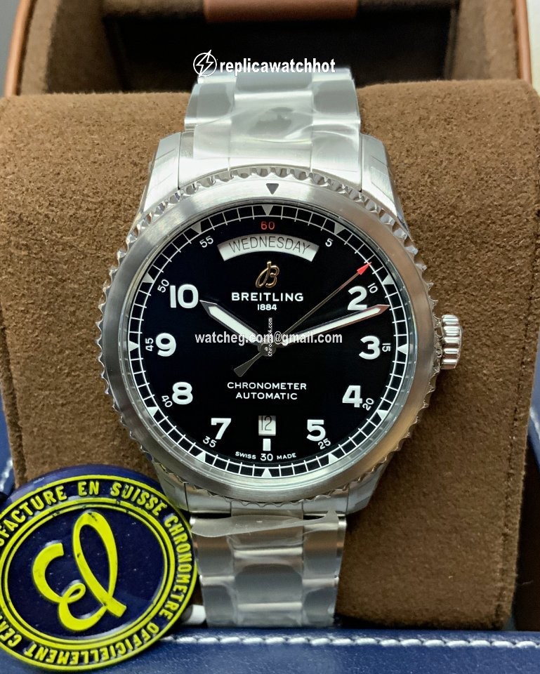 Breitling Aviator 8 Mens watch Unisex Automatic Steel A45330101B1X1
