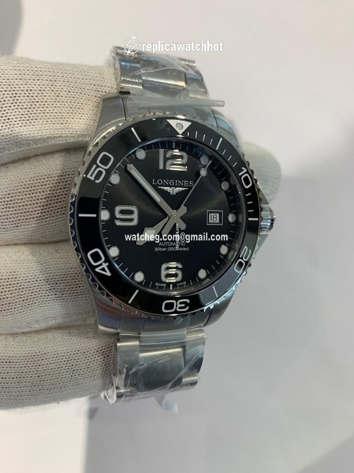 Longines HydroConquest Mens watch Unisex Automatic Steel L3.782.4.56.6