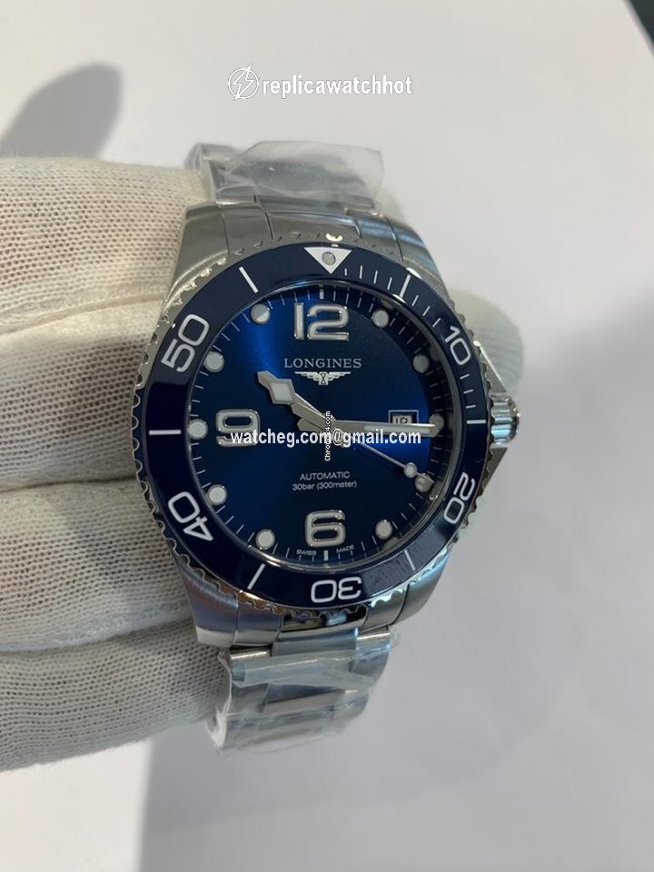Longines HydroConquest Mens watch Unisex Automatic Steel L3.782.4.96.6