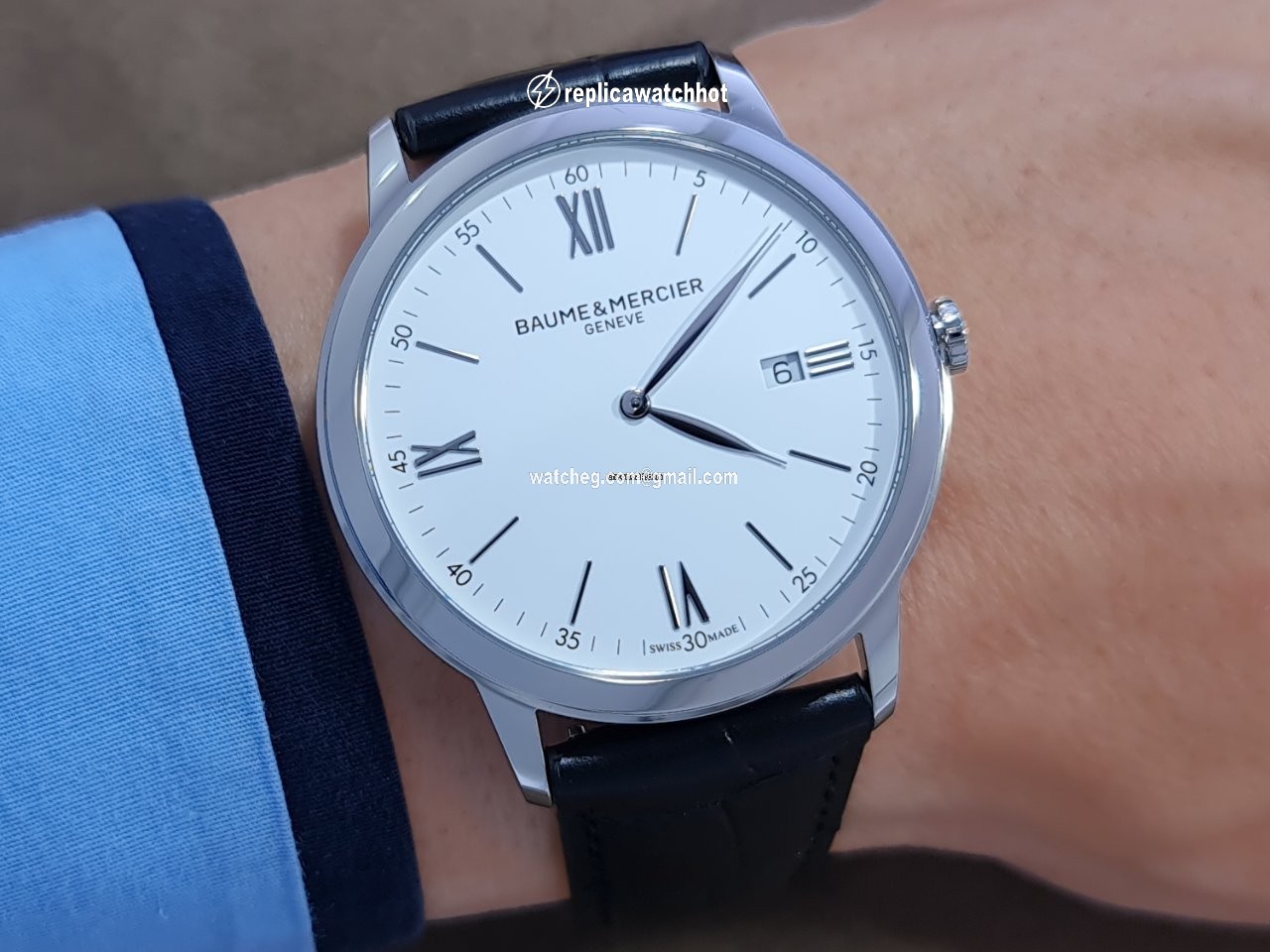 Baume & Mercier Classima Mens watch Unisex Quartz Steel M0A10414