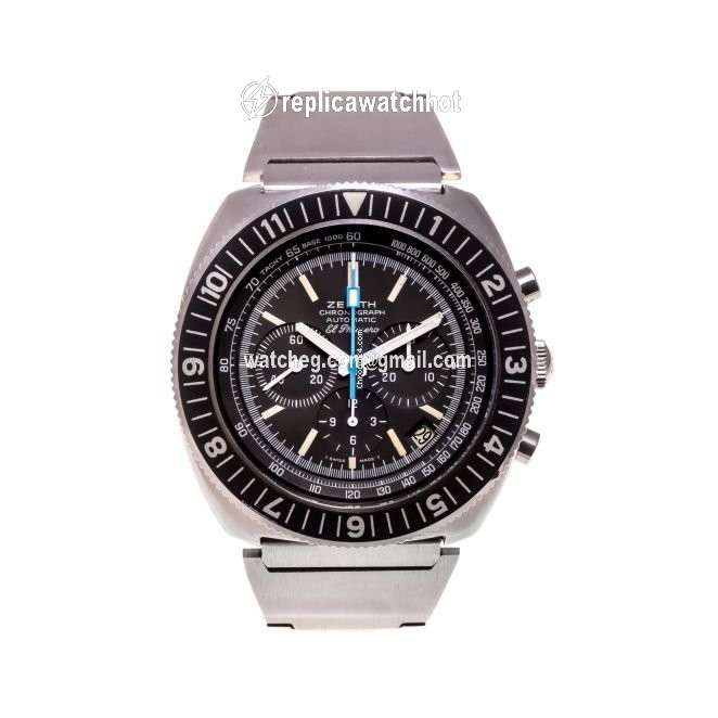 Zenith Pilot Mens watch Unisex Automatic Steel 01-0190-415