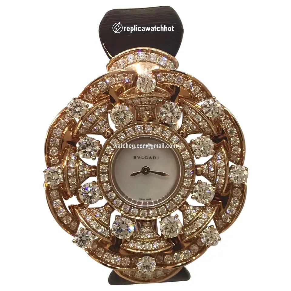 Bulgari Womens watch Quartz Rose gold 102546
