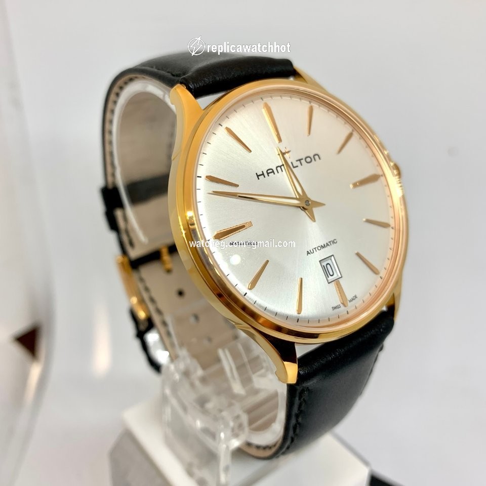 Hamilton Jazzmaster Thinline Mens watch Unisex Automatic Rose gold H38545751