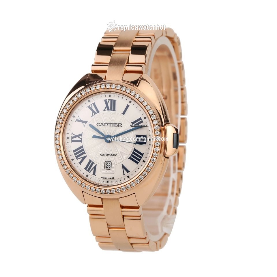 Cartier Cle de Cartier Womens watch Automatic Rose gold WJCL0003
