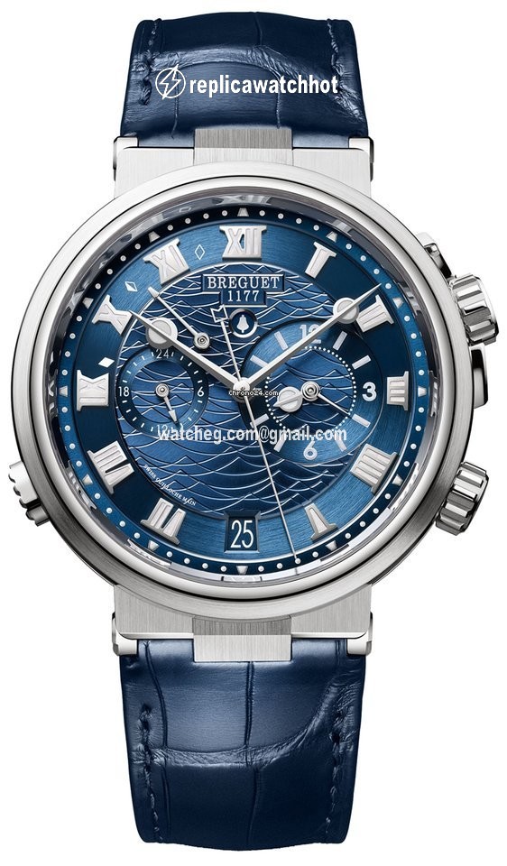 Breguet Marine Mens watch Unisex Automatic White gold 5547BB Y2 9ZU