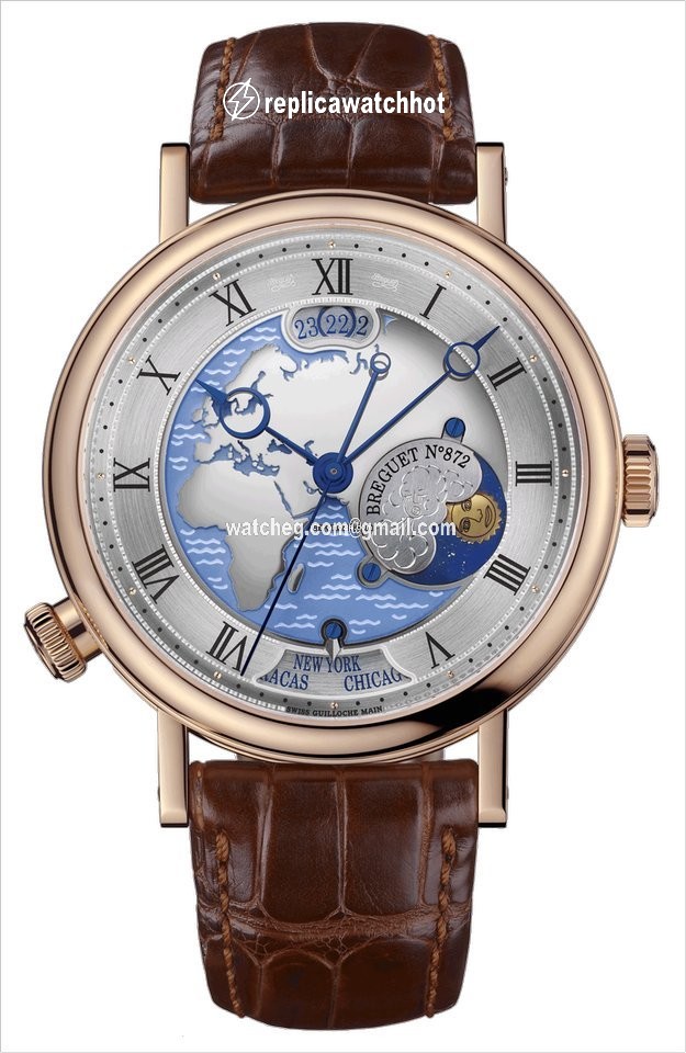 Breguet Classique Mens watch Unisex Automatic Rose gold 5717br eu 9zu
