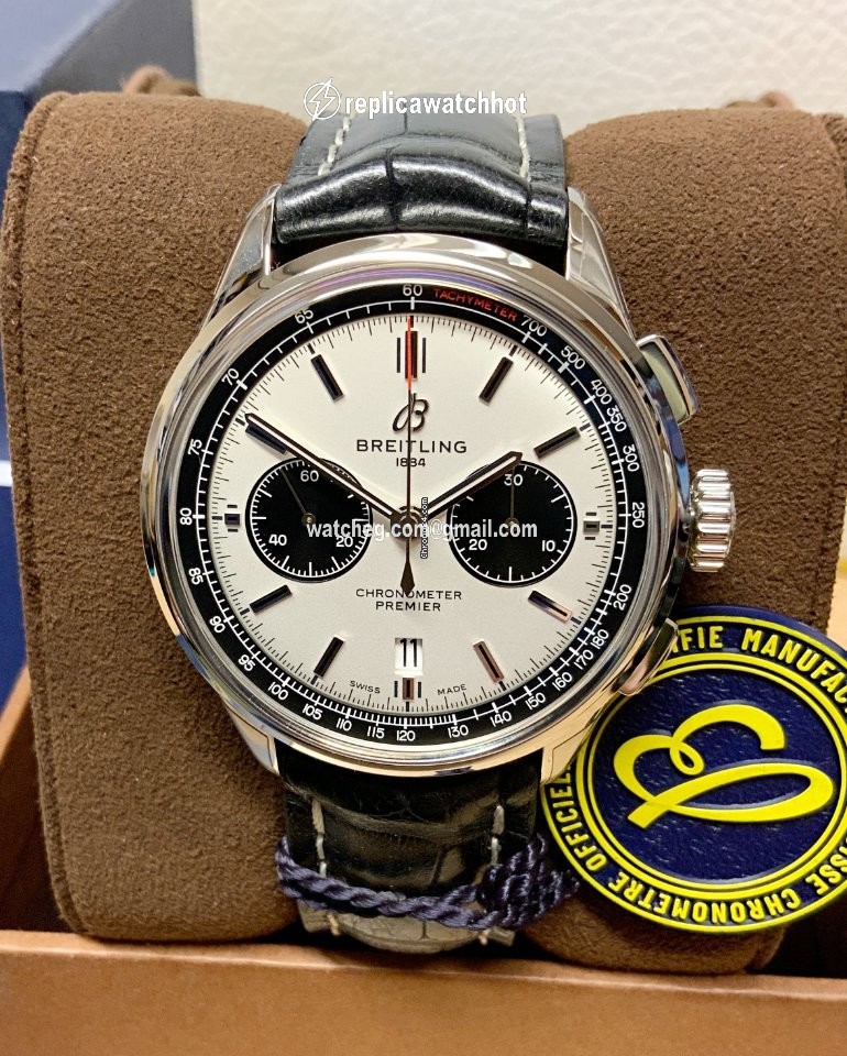 Breitling Mens watch Unisex Automatic Steel AB0118221G1P2