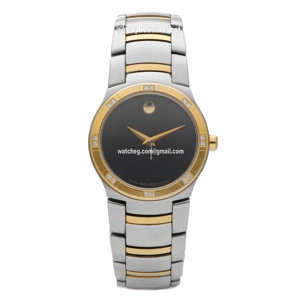Movado Quartz Steel 81 E4 1833 S
