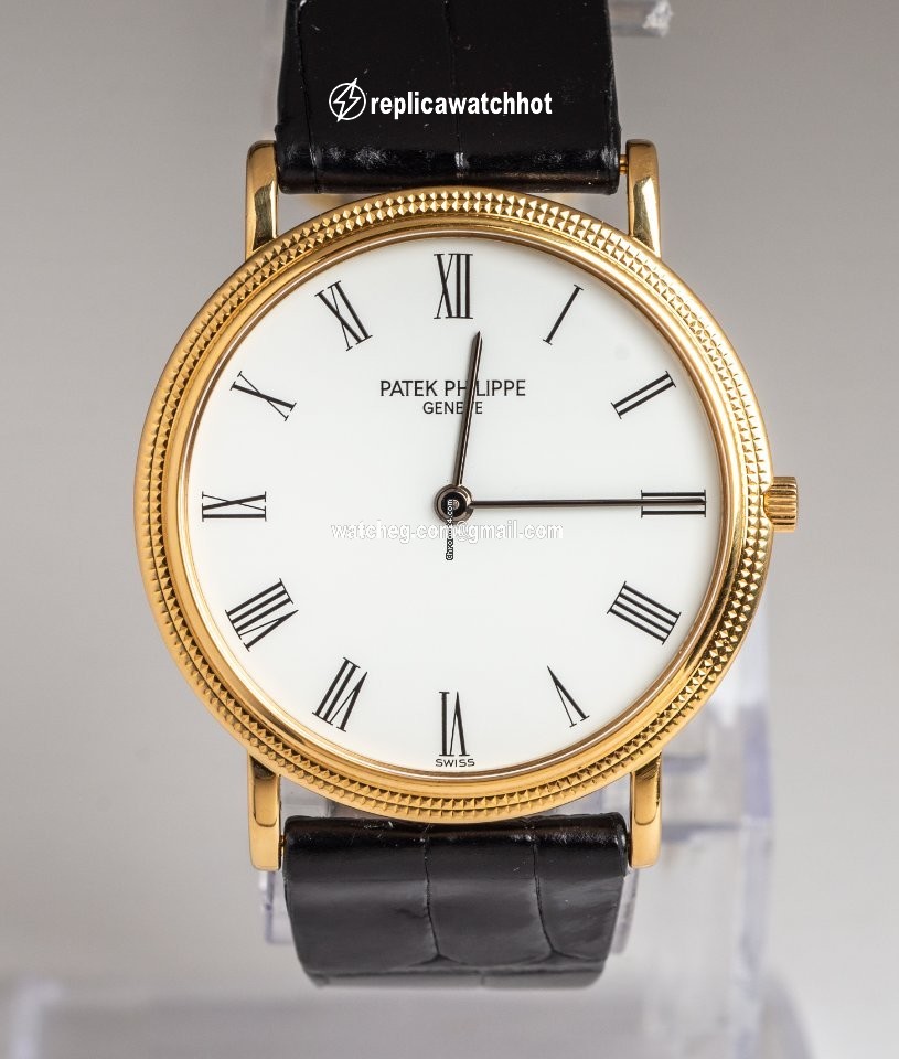 Patek Philippe Calatrava Mens watch Unisex Quartz Yellow gold 3744J-050