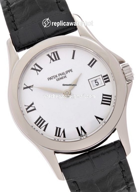 Patek Philippe Calatrava Quartz White gold 4906G-001