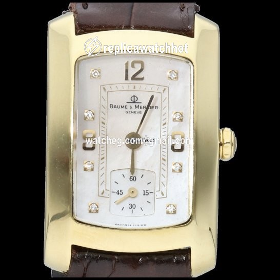 Baume & Mercier Hampton Womens watch Quartz Yellow gold MV045229