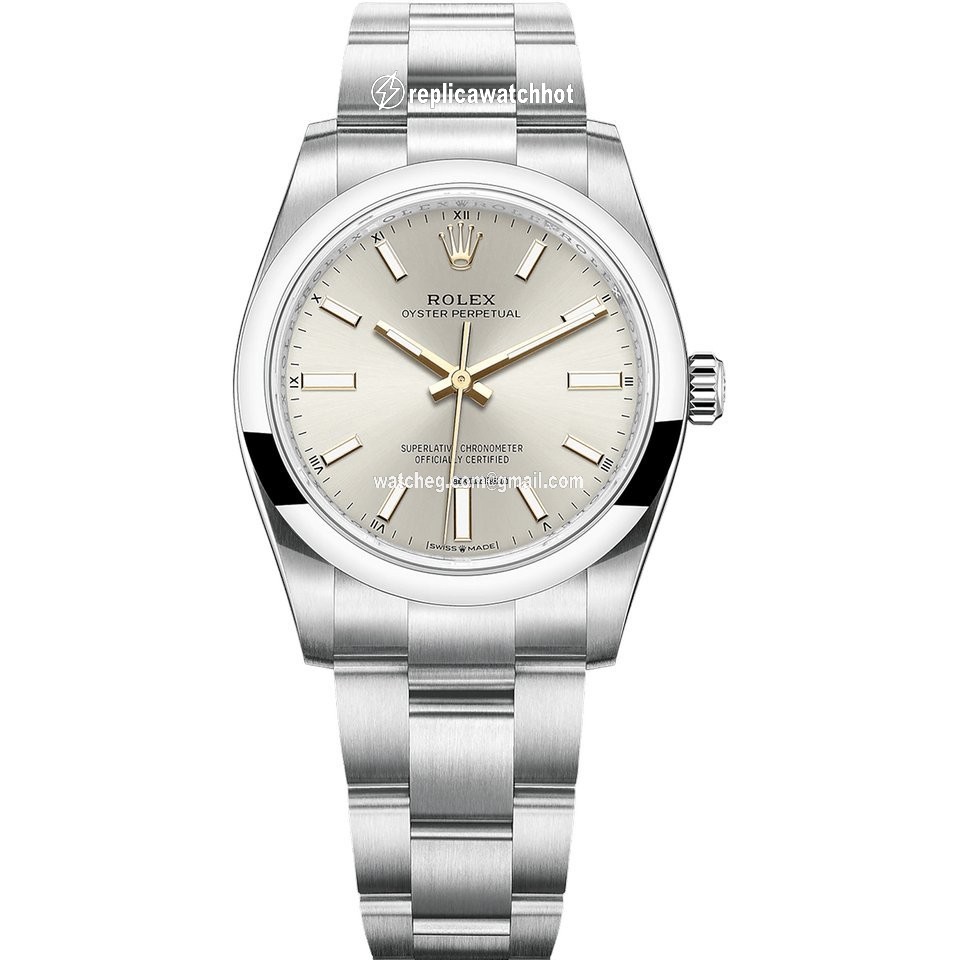 Rolex Oyster Perpetual 34 Womens watch Steel Automatic 124200-0001