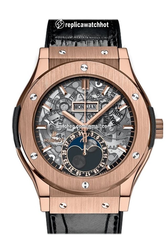 Hublot Classic Fusion Aerofusion Mens watch Unisex Automatic Rose gold 517.OX.0170.LR