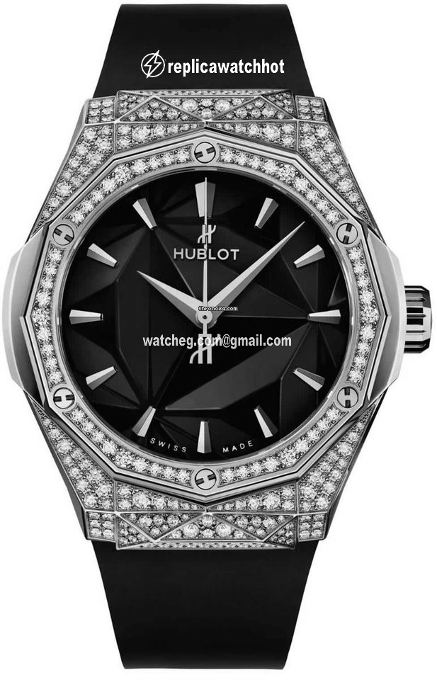 Hublot Classic Fusion 45, 42, 38, 33 mm Mens watch Unisex Automatic Titanium 550.NS.1800.RX.1604.ORL19