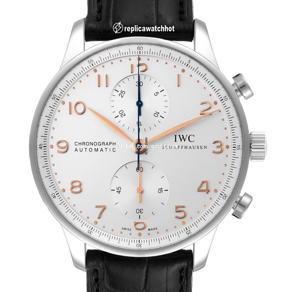 IWC Portuguese Chronograph Mens watch Unisex Automatic Steel IW371445