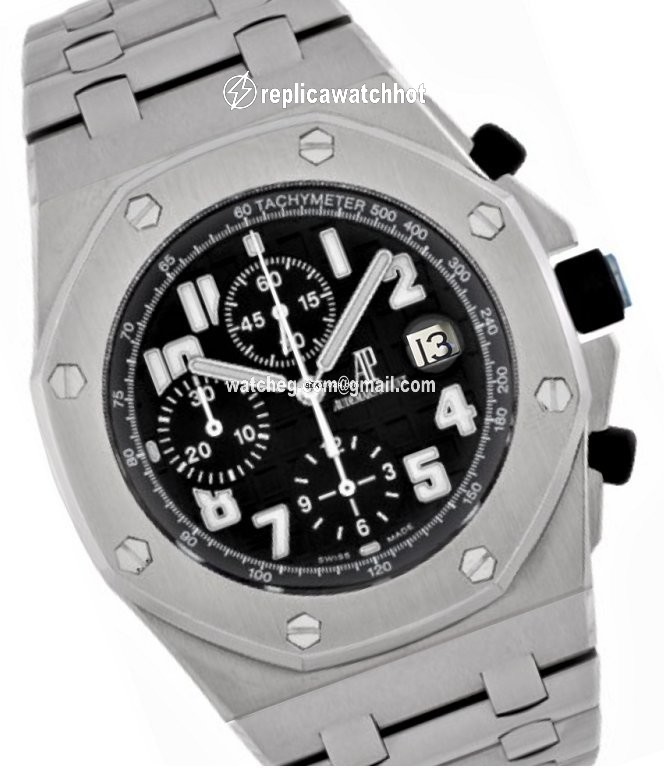 Audemars Piguet Royal Oak Offshore Chronograph Mens watch Unisex Automatic Steel 25721ST.OO.1000ST.08.A