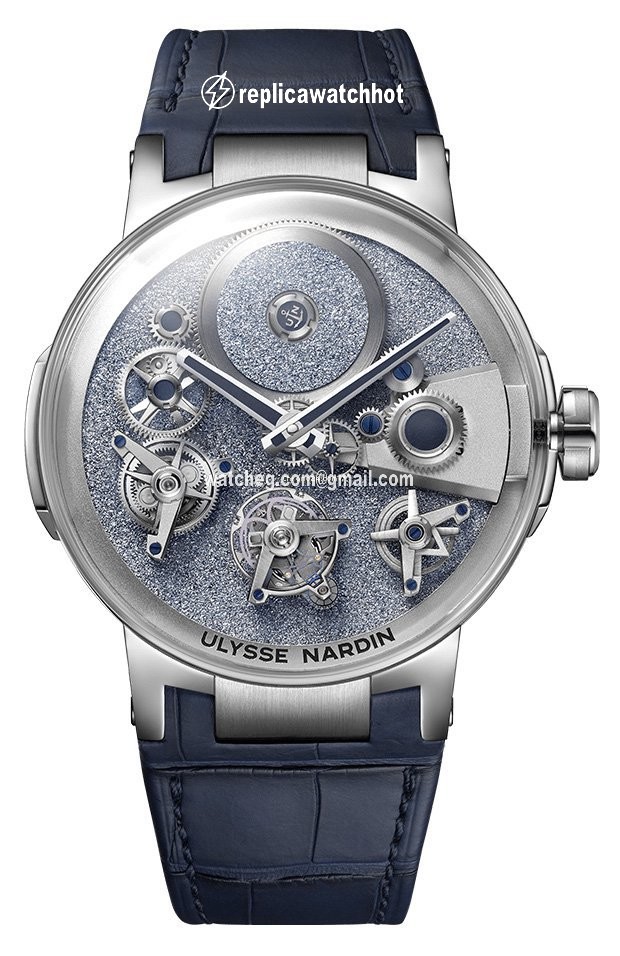 Ulysse Nardin Executive Mens watch Unisex Manual winding White gold 1760-176LE OSM