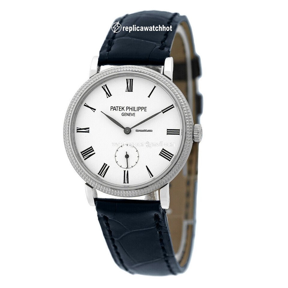 Patek Philippe Calatrava Mens watch Unisex Automatic White gold 7119G-010