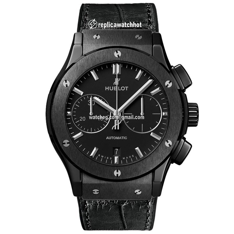 Hublot Classic Fusion Chronograph Mens watch Unisex Automatic Ceramic 521.CM.1171.LR