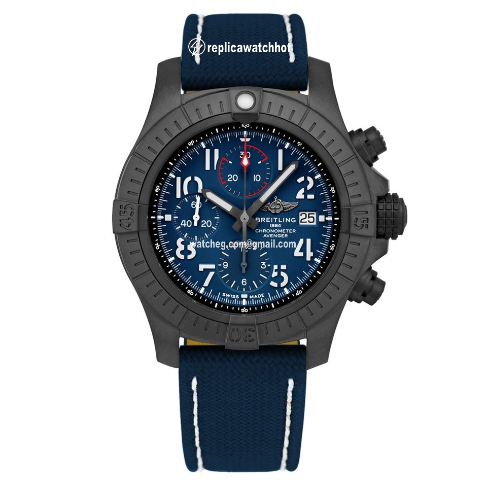 Breitling Super Avenger Mens watch Unisex Automatic Titanium V13375101C1X1
