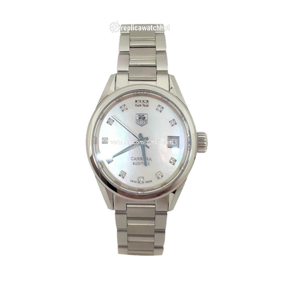 TAG Heuer Carrera Lady Womens watch Automatic Steel WAR2414.BA0776
