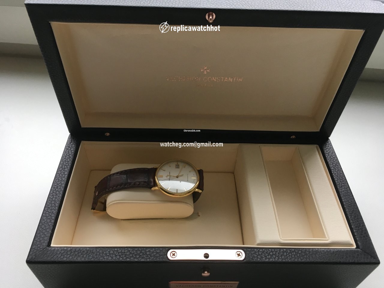 Vacheron Constantin Patrimony Mens watch Unisex Automatic Yellow gold 42002 000J-9021