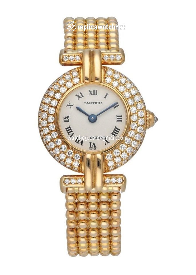 Cartier Womens watch Quartz Yellow gold 1980