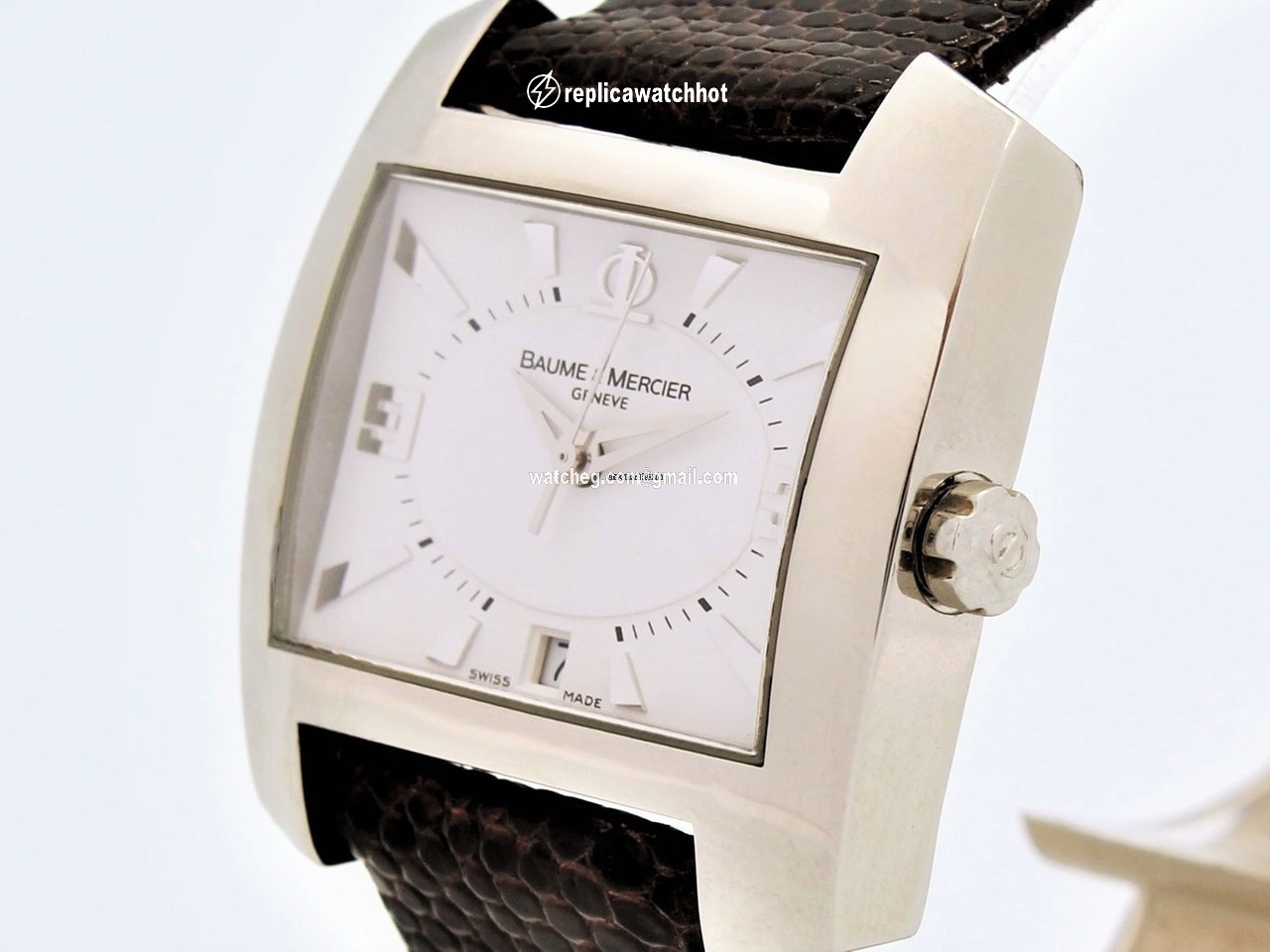 Baume & Mercier Hampton Mens watch Unisex Quartz Steel 65446
