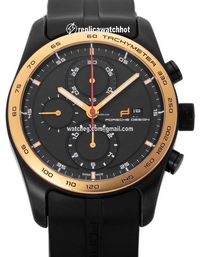 Porsche Design Chronotimer Mens watch Unisex Automatic Rose gold 6010.1.03.004.05.2
