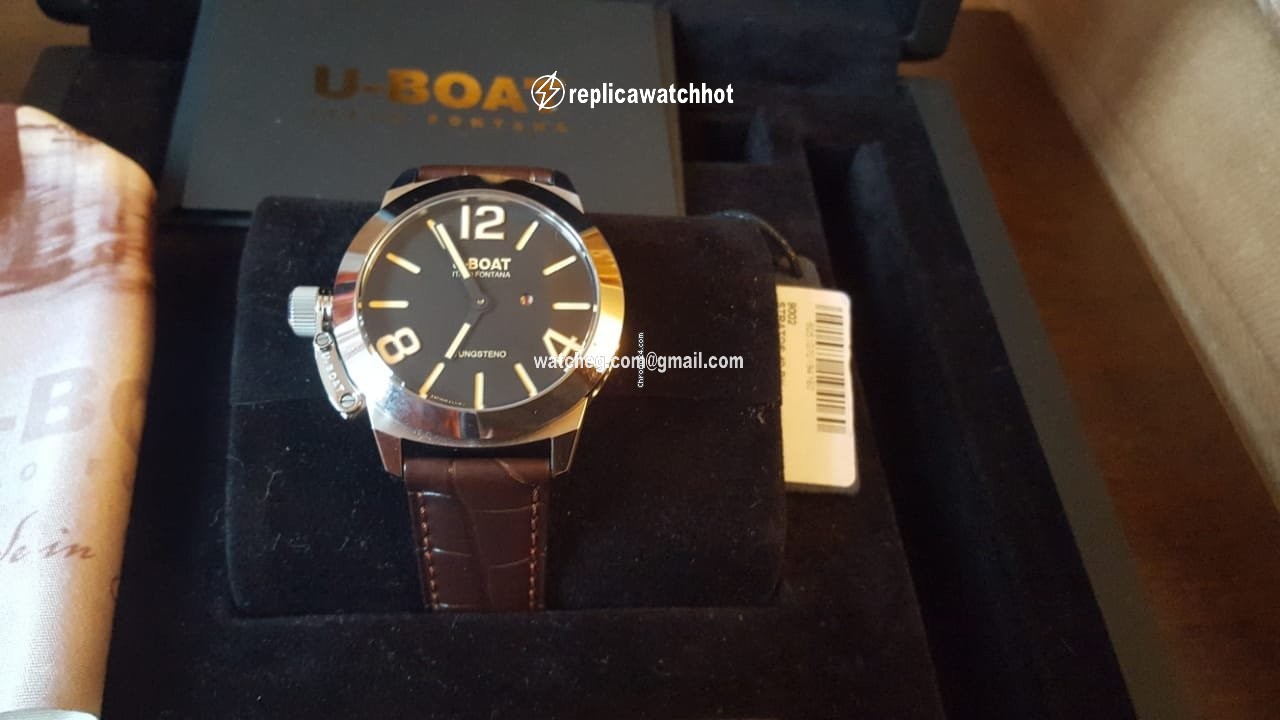 U-Boat Classico Mens watch Unisex Manual winding Steel 9002