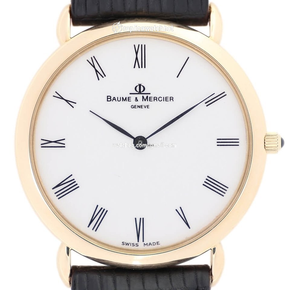 Baume & Mercier Classima Mens watch Unisex Quartz Yellow gold 15606