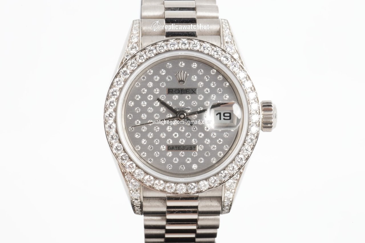 Rolex Lady-Datejust Womens watch White gold Automatic 79159