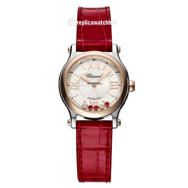 Chopard Happy Sport Womens watch Automatic Gold Steel 278573-6026