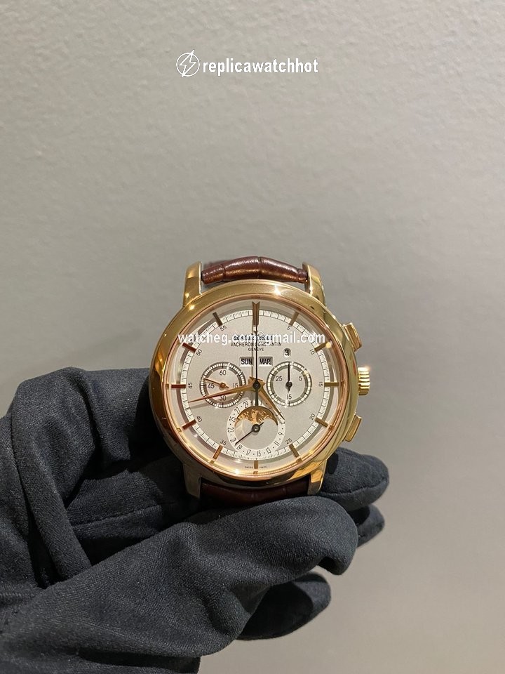 Vacheron Constantin Patrimony Mens watch Unisex Manual winding Rose gold 47292 000R-9392