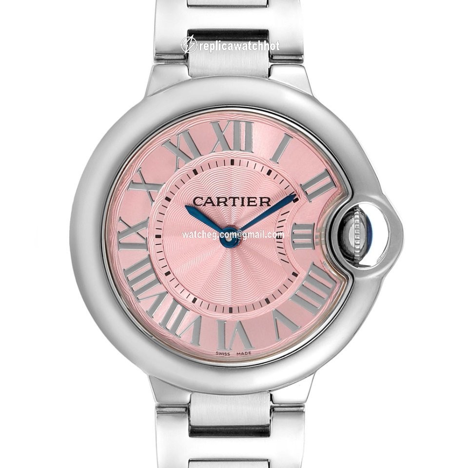 Cartier Ballon Bleu 33mm Womens watch Quartz Steel WSBB0033