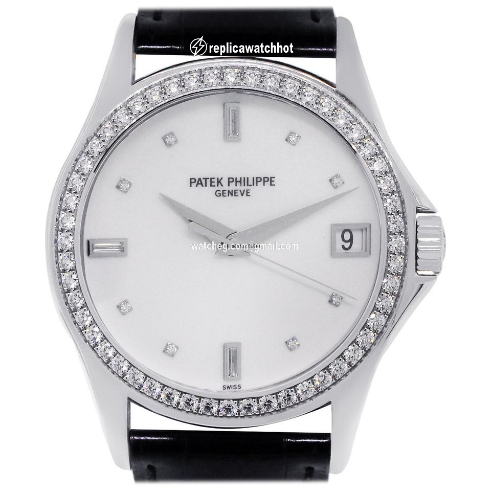 Patek Philippe Calatrava Mens watch Unisex Automatic White gold 5108G-012