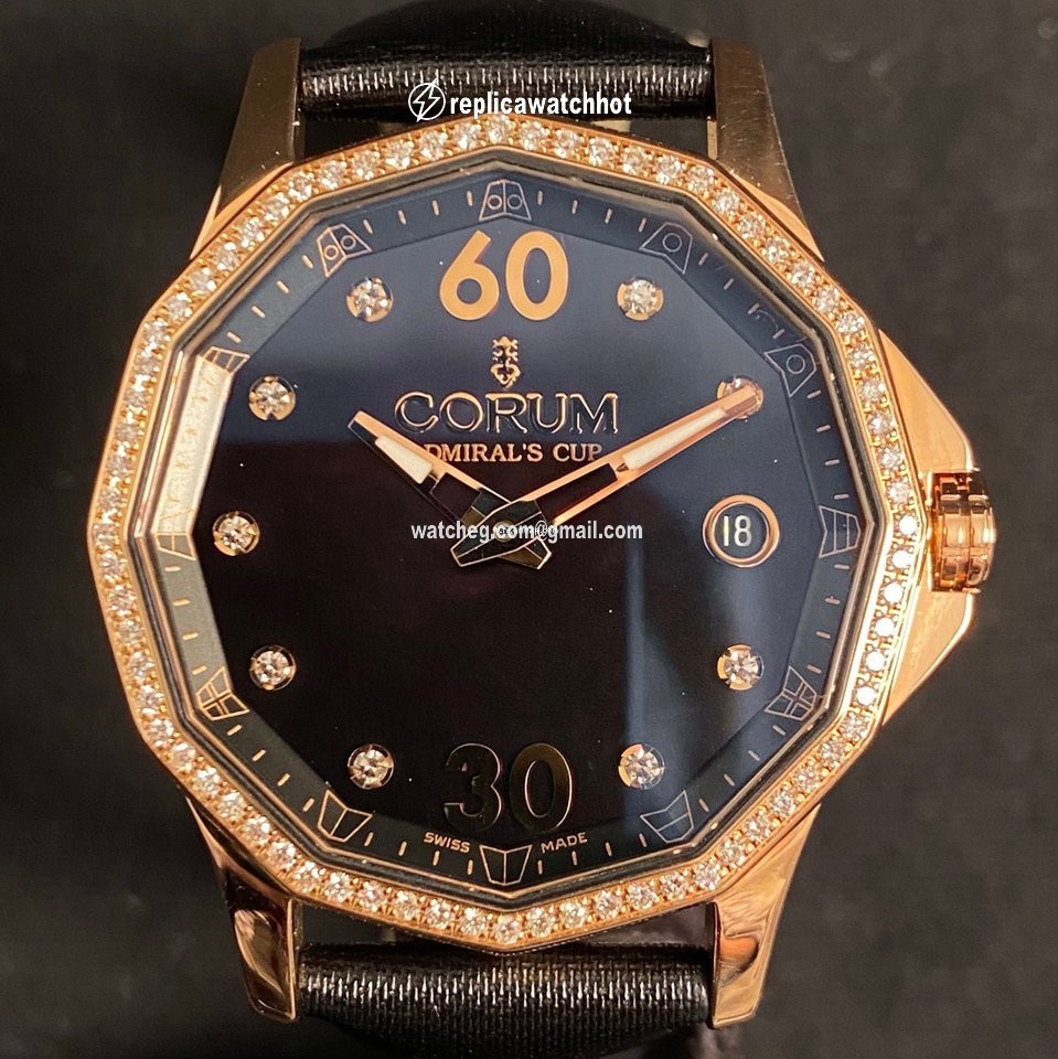Corum Admirals Cup Legend 38 Womens watch Automatic Rose gold 082.101.85 0041 PN10